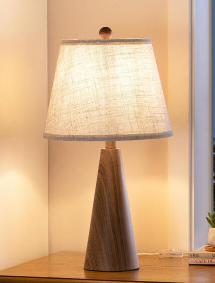 Rustic Bedside Lamp